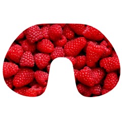 Raspberries 2 Travel Neck Pillows by trendistuff