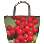 RED BERRIES 2 Bucket Bags Front