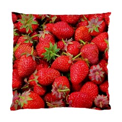 Strawberries 1 Standard Cushion Case (two Sides) by trendistuff