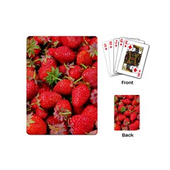 Strawberries 1 Playing Cards (mini) 