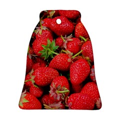 Strawberries 1 Bell Ornament (two Sides) by trendistuff