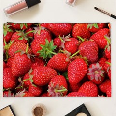 Strawberries 1 Cosmetic Bag (xxl)  by trendistuff