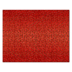 Strawberries 2 Rectangular Jigsaw Puzzl by trendistuff