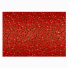 Strawberries 2 Large Glasses Cloth (2-side) by trendistuff