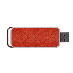 Strawberries 2 Portable Usb Flash (two Sides) by trendistuff