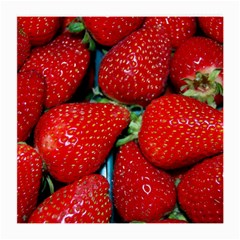 Strawberries 3 Medium Glasses Cloth (2-side) by trendistuff