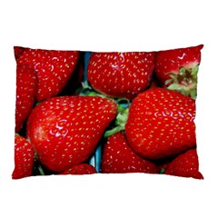 Strawberries 3 Pillow Case by trendistuff