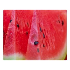 Watermelon 1 Double Sided Flano Blanket (large)  by trendistuff