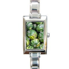 Watermelon 2 Rectangle Italian Charm Watch by trendistuff