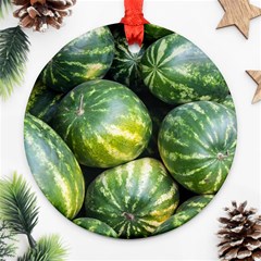 Watermelon 2 Ornament (round) by trendistuff