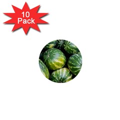 Watermelon 2 1  Mini Buttons (10 Pack)  by trendistuff