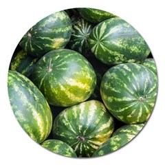 Watermelon 2 Magnet 5  (round) by trendistuff