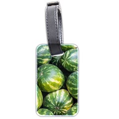 Watermelon 2 Luggage Tags (two Sides) by trendistuff