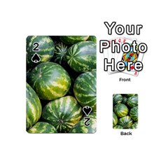 Watermelon 2 Playing Cards 54 (mini)  by trendistuff