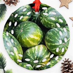 Watermelon 2 Ornament (round Filigree) by trendistuff