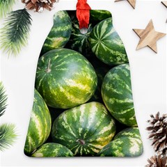 Watermelon 2 Bell Ornament (two Sides)