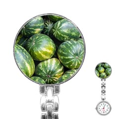 Watermelon 2 Stainless Steel Nurses Watch by trendistuff