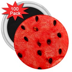 Watermelon 3 3  Magnets (100 Pack) by trendistuff