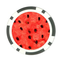 Watermelon 3 Poker Chip Card Guard by trendistuff