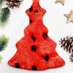 Watermelon 3 Christmas Tree Ornament (two Sides)