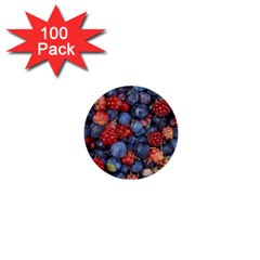 Wild Berries 1 1  Mini Buttons (100 Pack)  by trendistuff