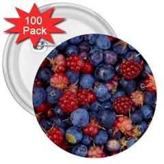 Wild Berries 1 3  Buttons (100 Pack)  by trendistuff