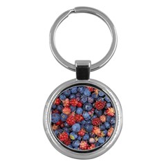 Wild Berries 1 Key Chains (round)  by trendistuff