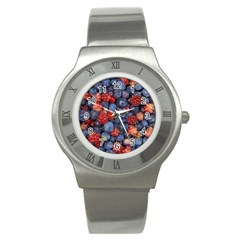 Wild Berries 1 Stainless Steel Watch by trendistuff