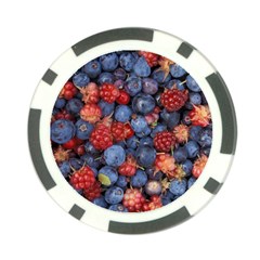 Wild Berries 1 Poker Chip Card Guard (10 Pack) by trendistuff