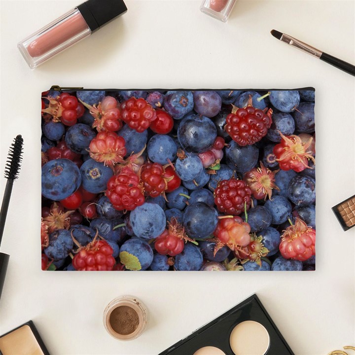 WILD BERRIES 1 Cosmetic Bag (Large) 