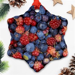 Wild Berries 1 Ornament (snowflake) by trendistuff