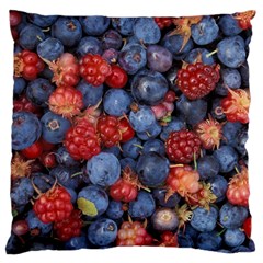 Wild Berries 1 Large Cushion Case (two Sides) by trendistuff