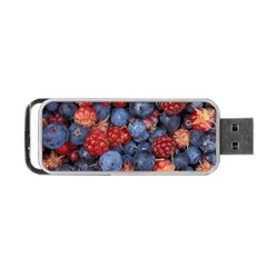 Wild Berries 1 Portable Usb Flash (two Sides) by trendistuff