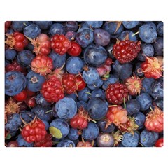 Wild Berries 1 Double Sided Flano Blanket (medium)  by trendistuff