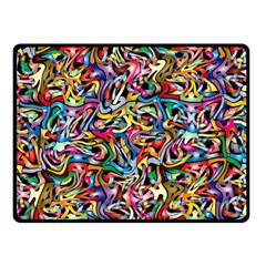 Artwork By Patrick-colorful-8 Double Sided Fleece Blanket (small)  by ArtworkByPatrick