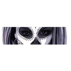 Day Of The Dead Satin Scarf (oblong) by StarvingArtisan