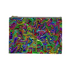 Artwork By Patrick-colorful-9 Cosmetic Bag (large)  by ArtworkByPatrick