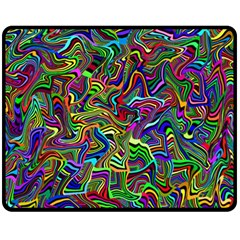 Artwork By Patrick-colorful-9 Fleece Blanket (medium)  by ArtworkByPatrick