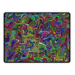 Artwork By Patrick-colorful-9 Double Sided Fleece Blanket (small)  by ArtworkByPatrick