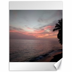 Red Sunset Rincon Puerto Rico Canvas 18  X 24   by StarvingArtisan