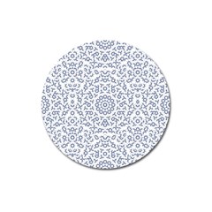 Radial Mandala Ornate Pattern Magnet 3  (round) by dflcprints