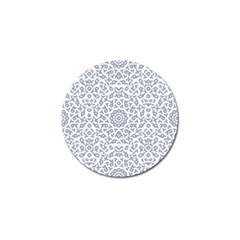 Radial Mandala Ornate Pattern Golf Ball Marker (4 Pack) by dflcprints