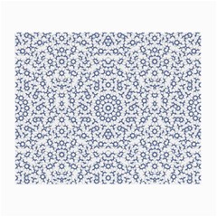 Radial Mandala Ornate Pattern Small Glasses Cloth (2-side) by dflcprints