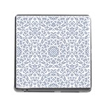 Radial Mandala Ornate Pattern Memory Card Reader (Square) Front