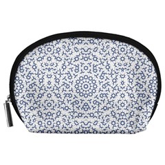 Radial Mandala Ornate Pattern Accessory Pouches (large)  by dflcprints