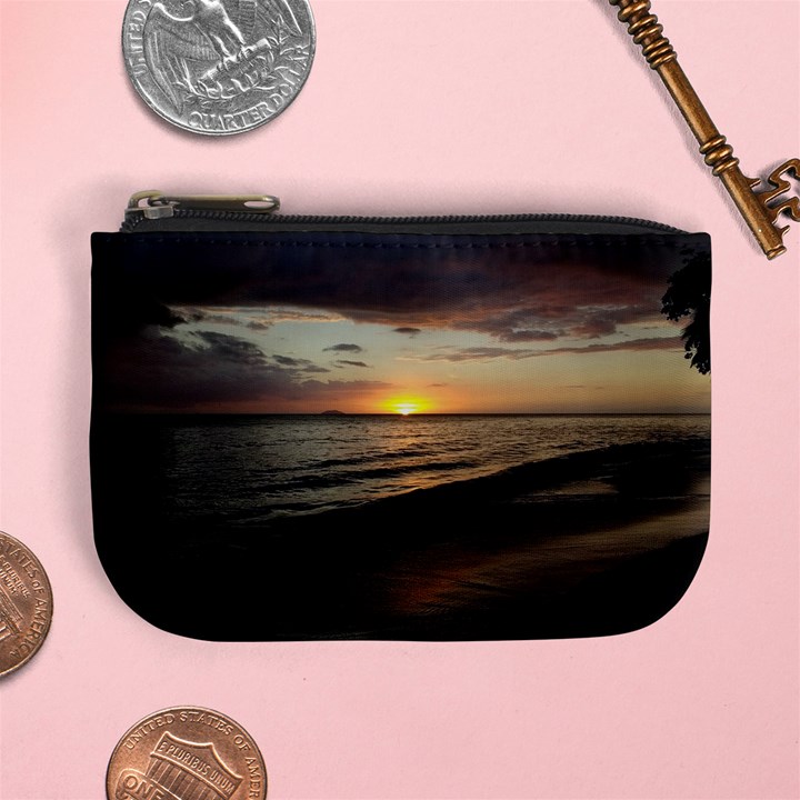 Sunset On Rincon Puerto Rico Mini Coin Purses