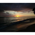 Sunset On Rincon Puerto Rico Deluxe Canvas 14  x 11  14  x 11  x 1.5  Stretched Canvas