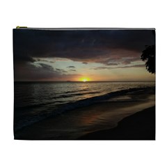 Sunset On Rincon Puerto Rico Cosmetic Bag (xl) by StarvingArtisan