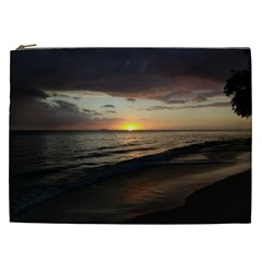 Sunset On Rincon Puerto Rico Cosmetic Bag (xxl)  by StarvingArtisan