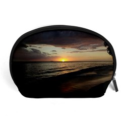 Sunset On Rincon Puerto Rico Accessory Pouches (large)  by StarvingArtisan